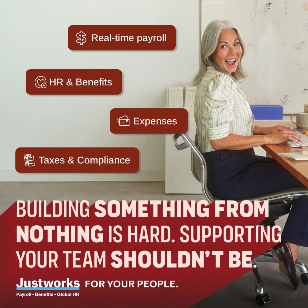 Justworks · Listicle ad