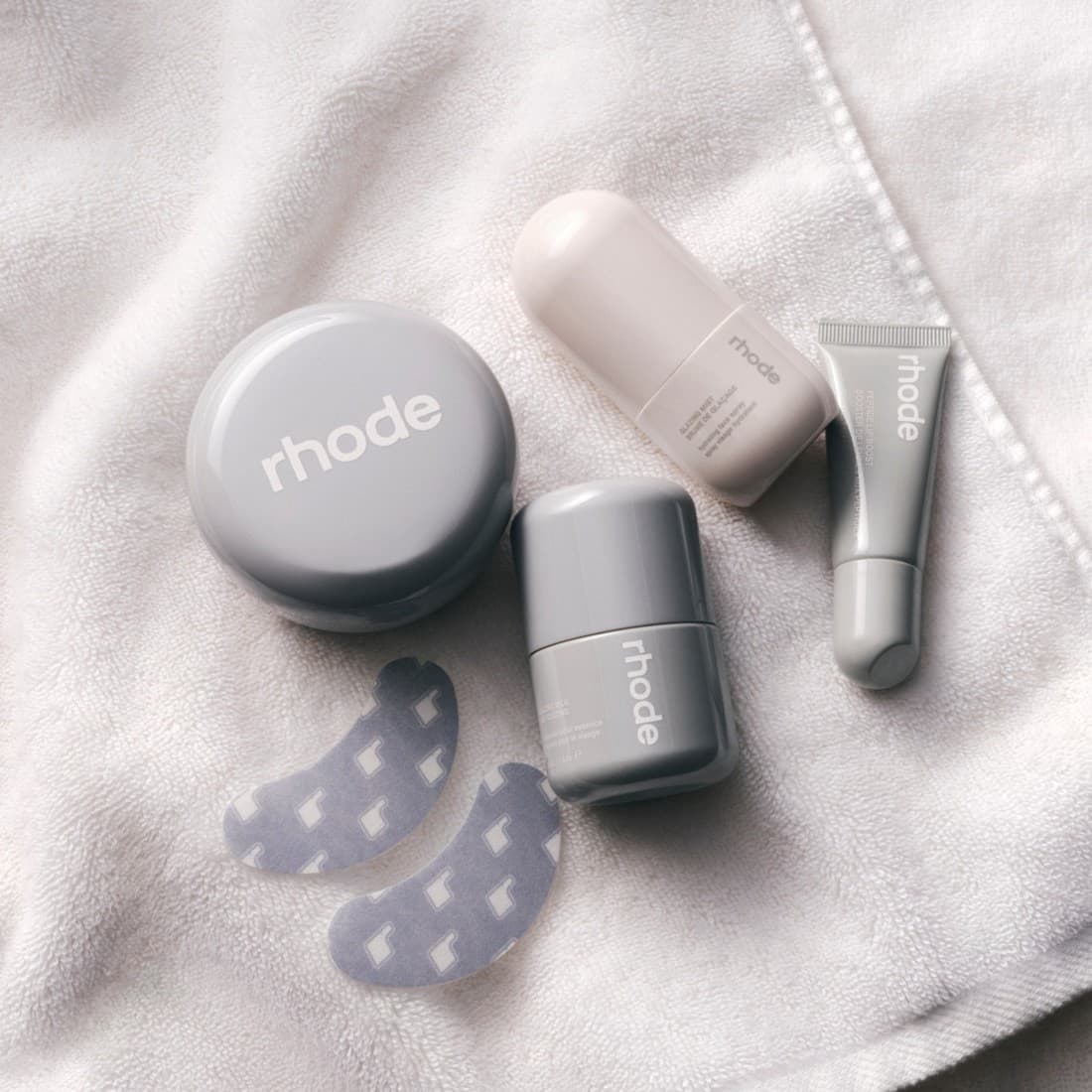 rhode · Flatlay ad