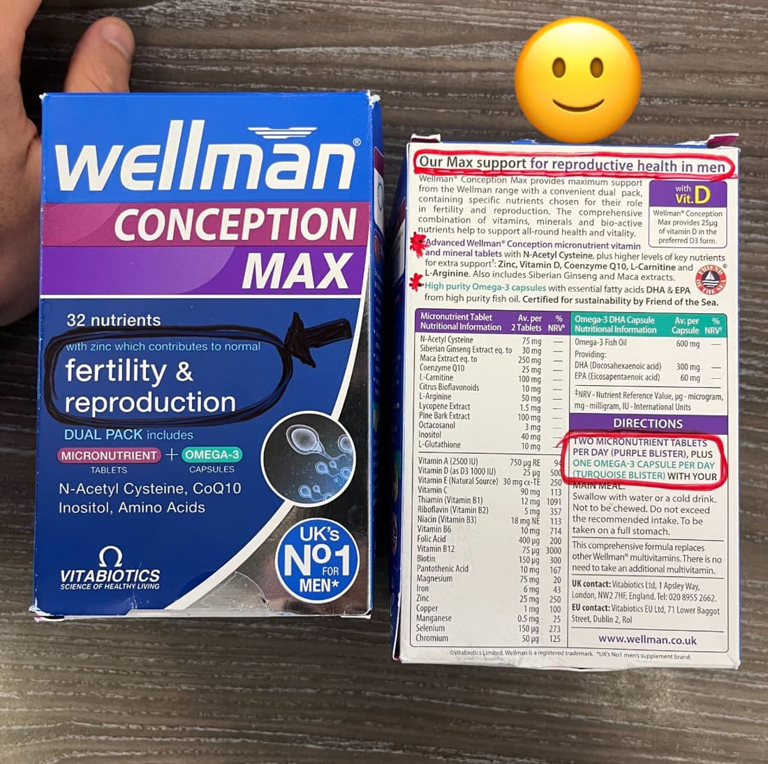Vitabiotics · Flatlay ad