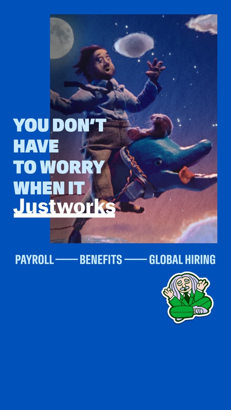 Justworks · Meme ad
