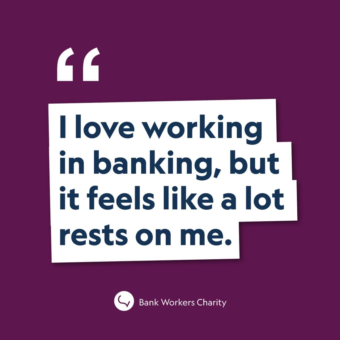 Bank Workers Charity · Review ad