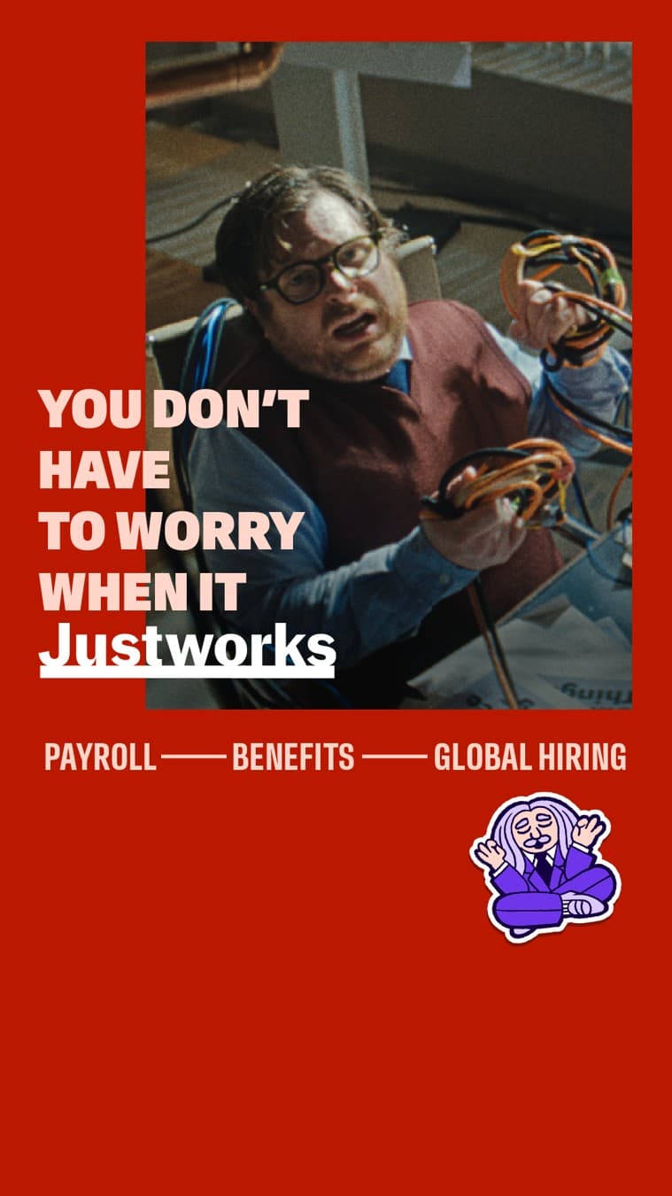 Justworks · Meme ad