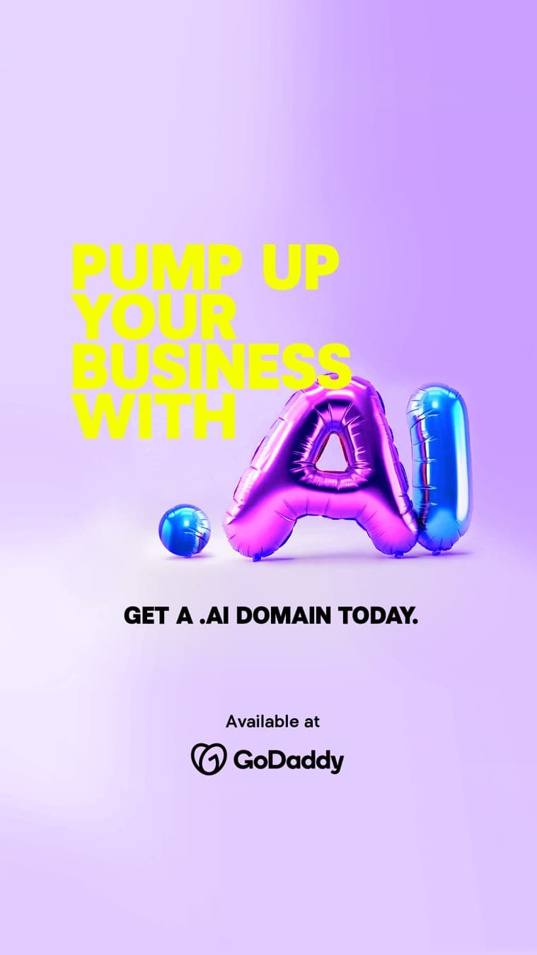 GoDaddy · Product Image ad