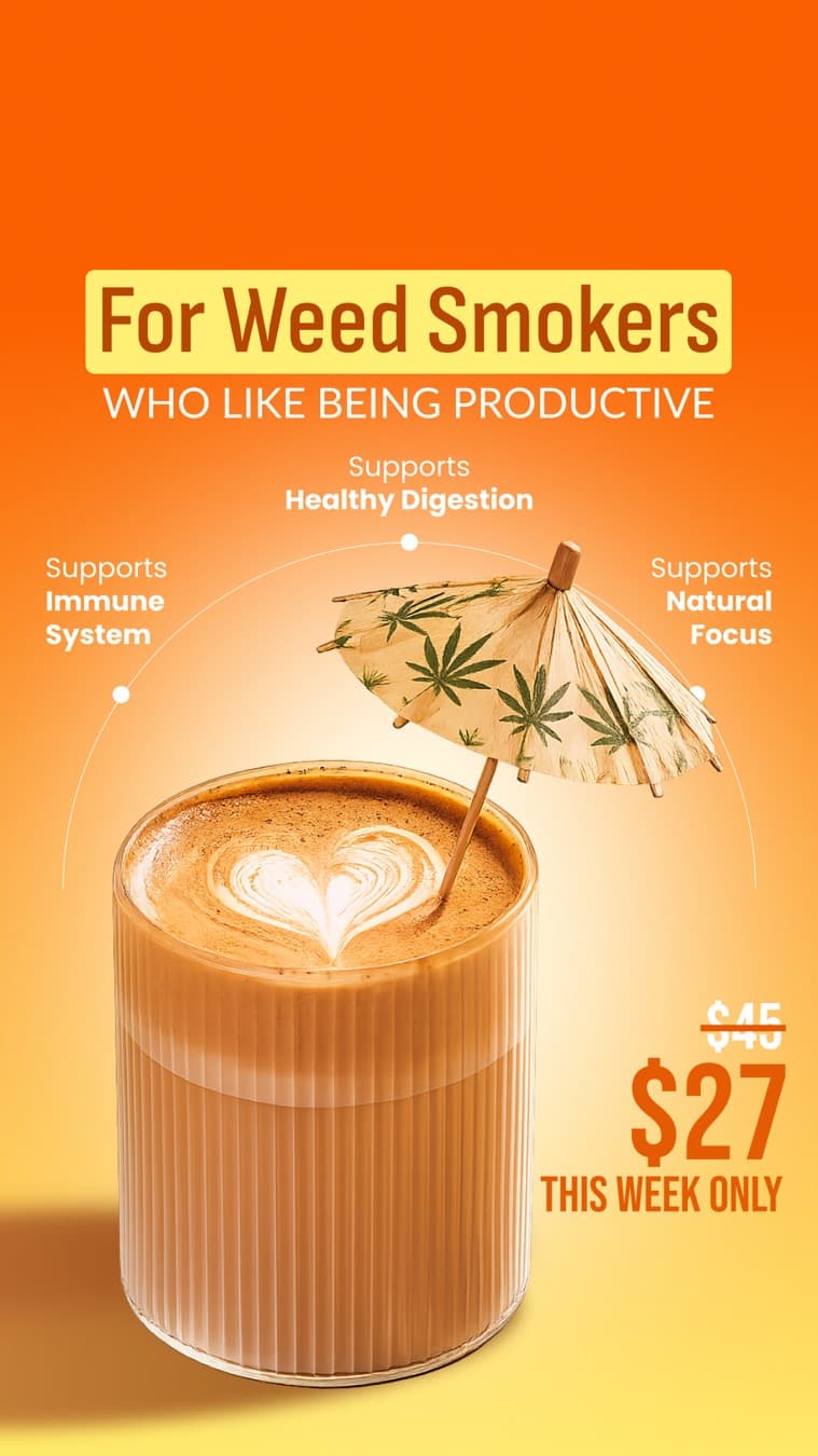 RYZE Superfoods · Feature Benefit Pointout ad