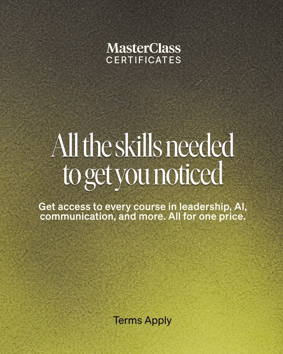 MasterClass · Other ad