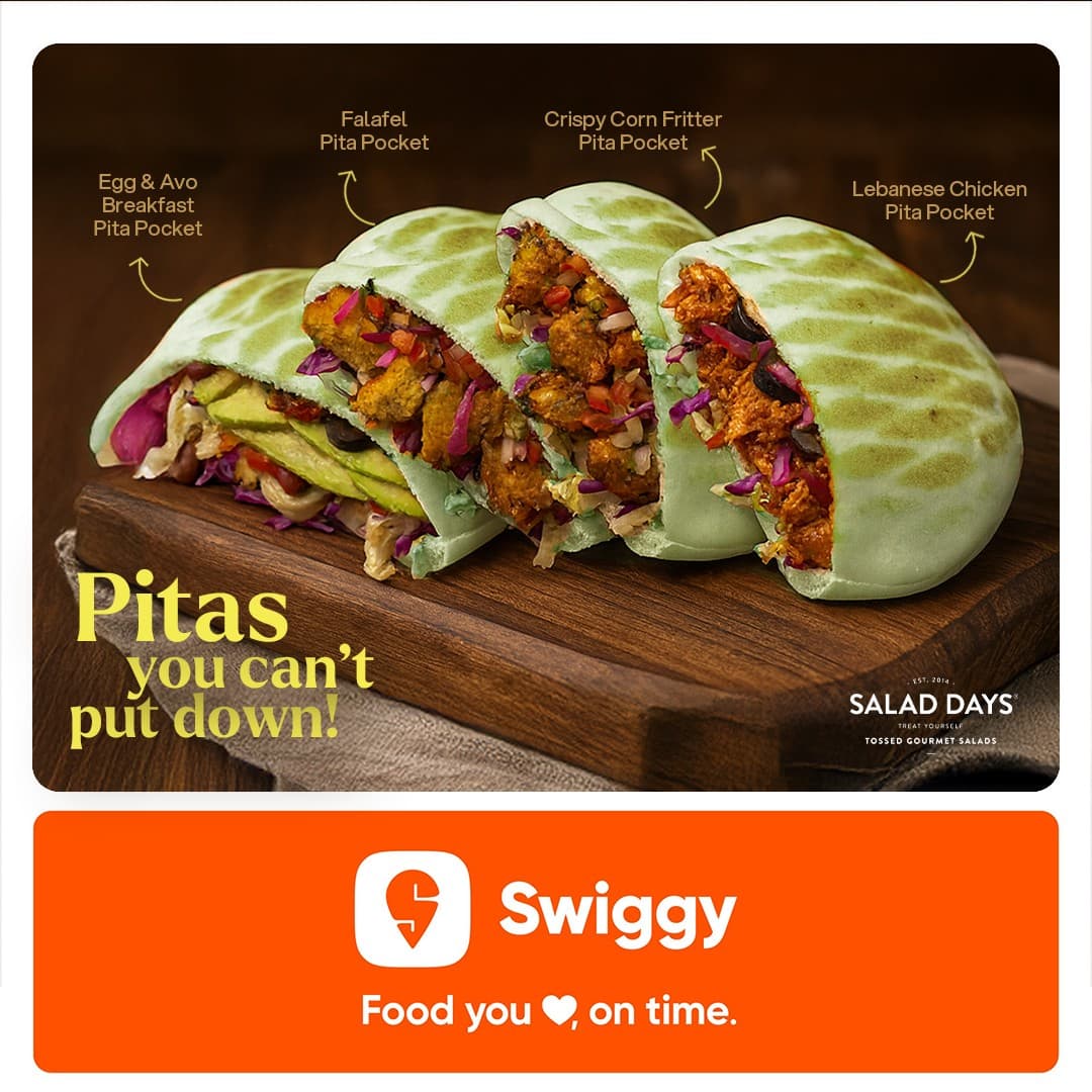 Swiggy · Feature Benefit Pointout ad
