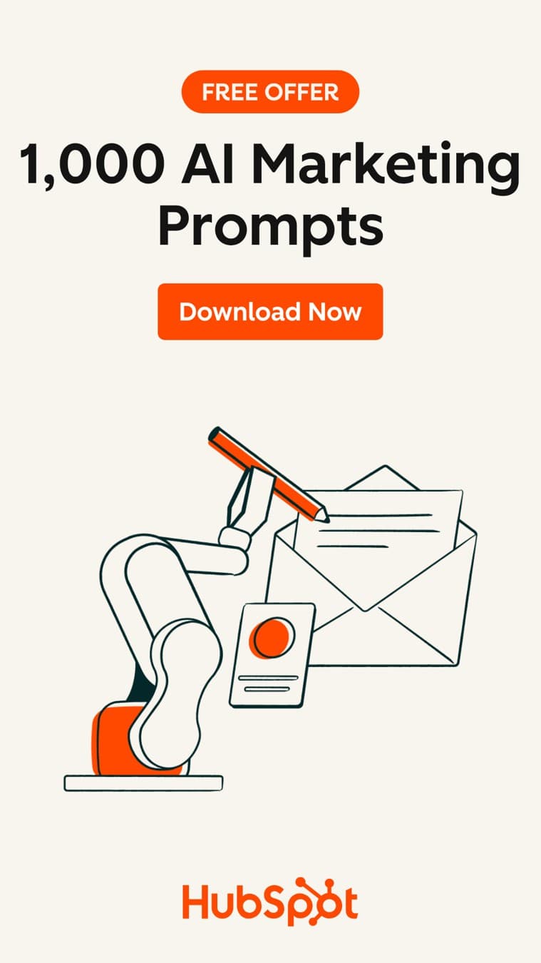 HubSpot · Offer-First Banner ad