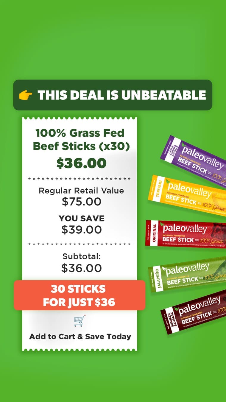 Paleovalley · Offer-First Banner ad