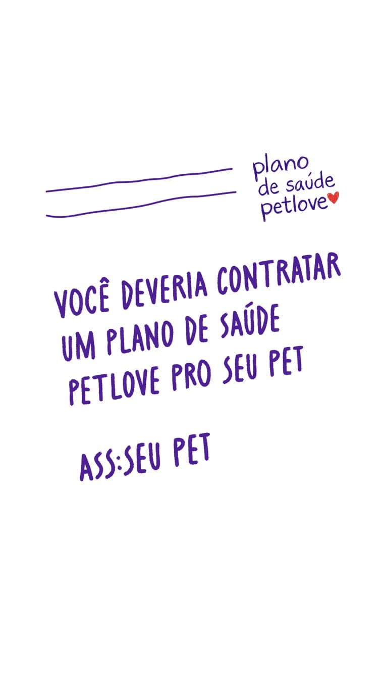Petlove · Letter ad