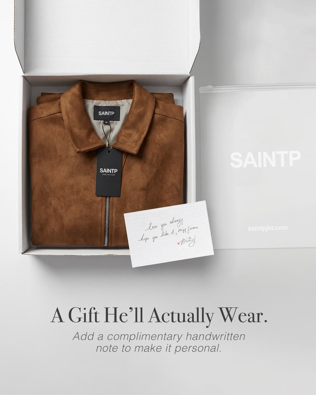 Saintpjkt · Flatlay ad