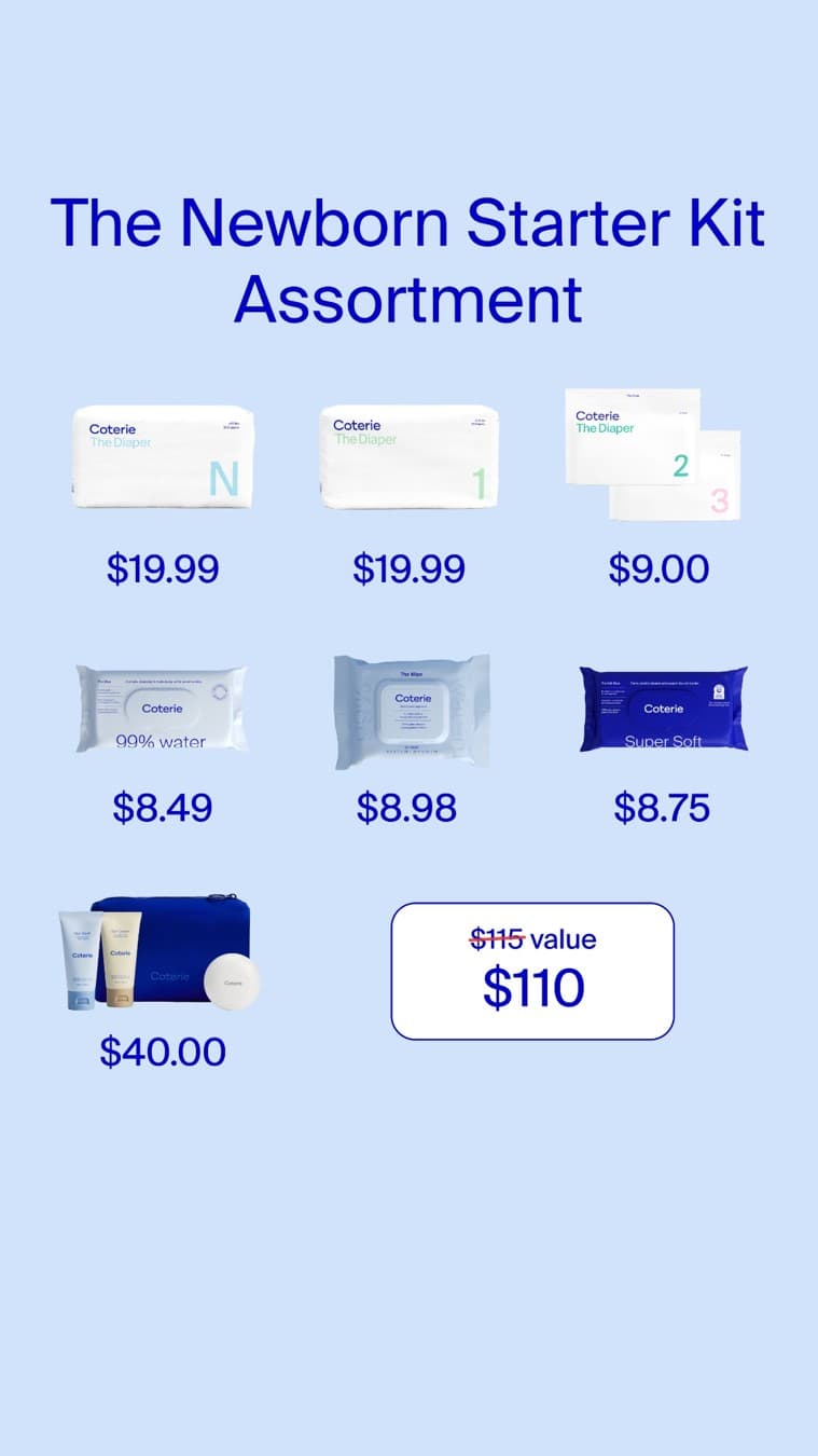 Coterie Baby · Offer-First Banner ad