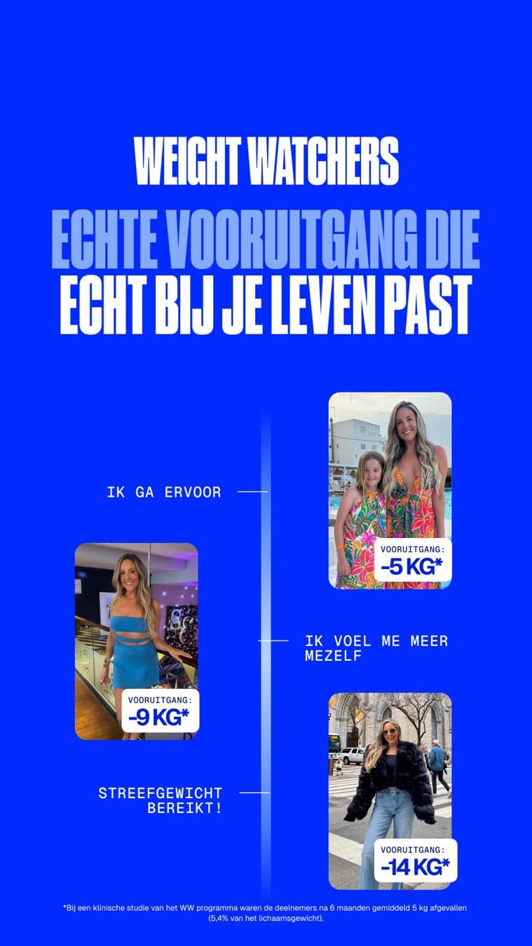 WeightWatchers · Social Proof Mashup ad