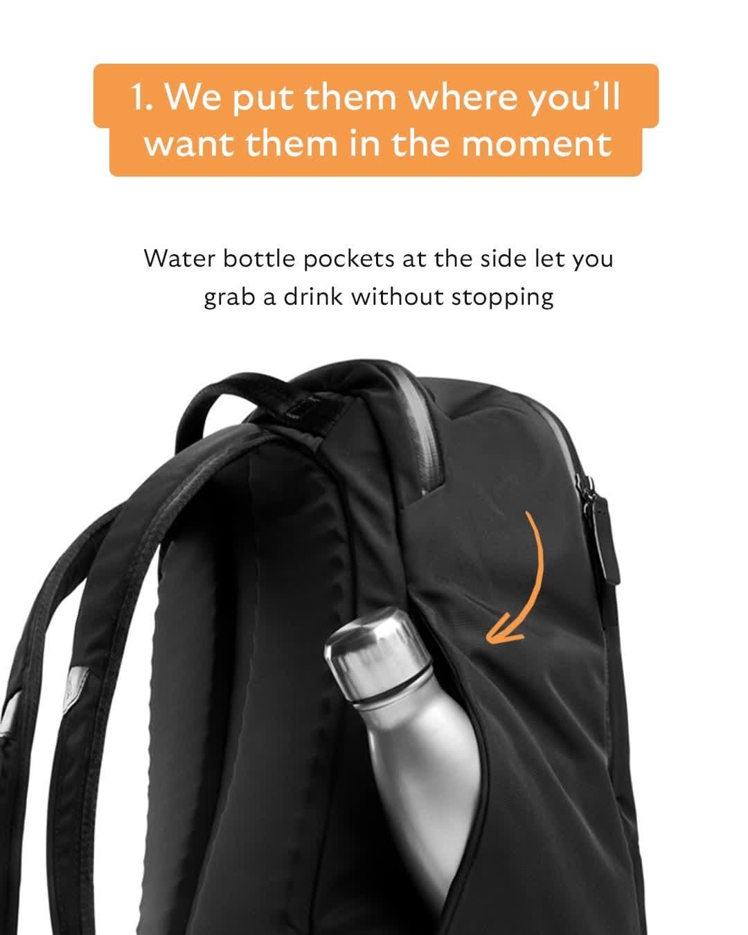 Bellroy · Feature Benefit Pointout ad