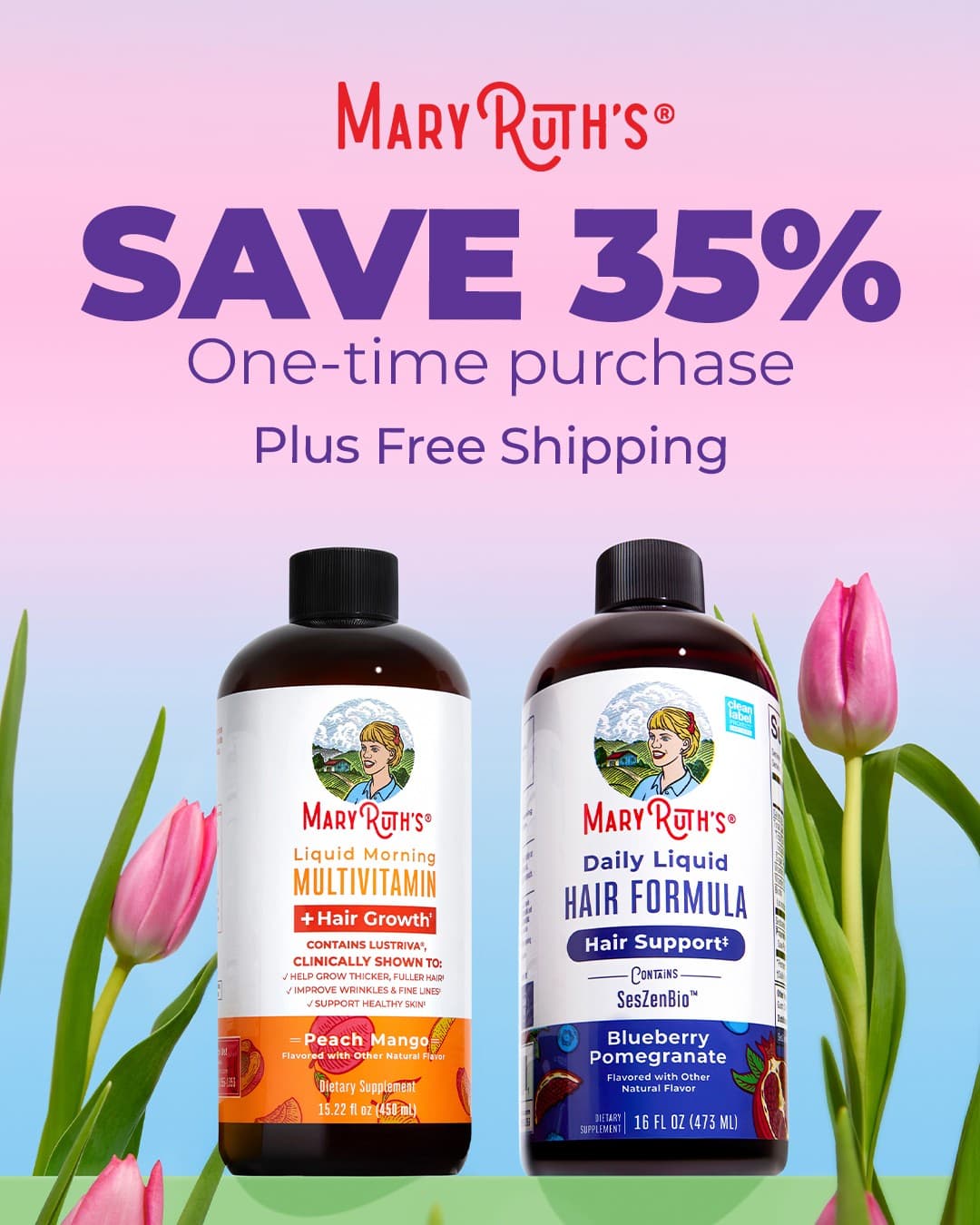 MaryRuth's · Offer-First Banner ad