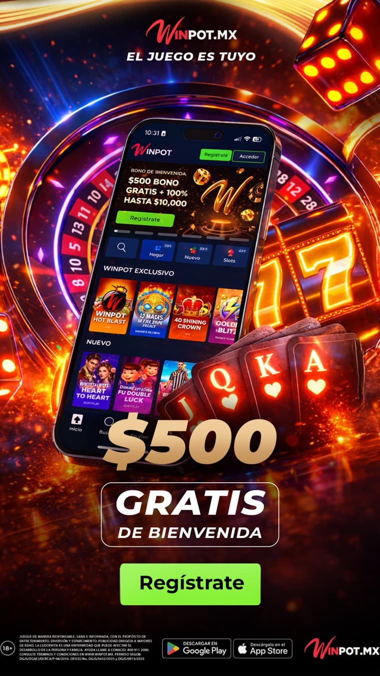 Winpot.mx · Offer-First Banner ad