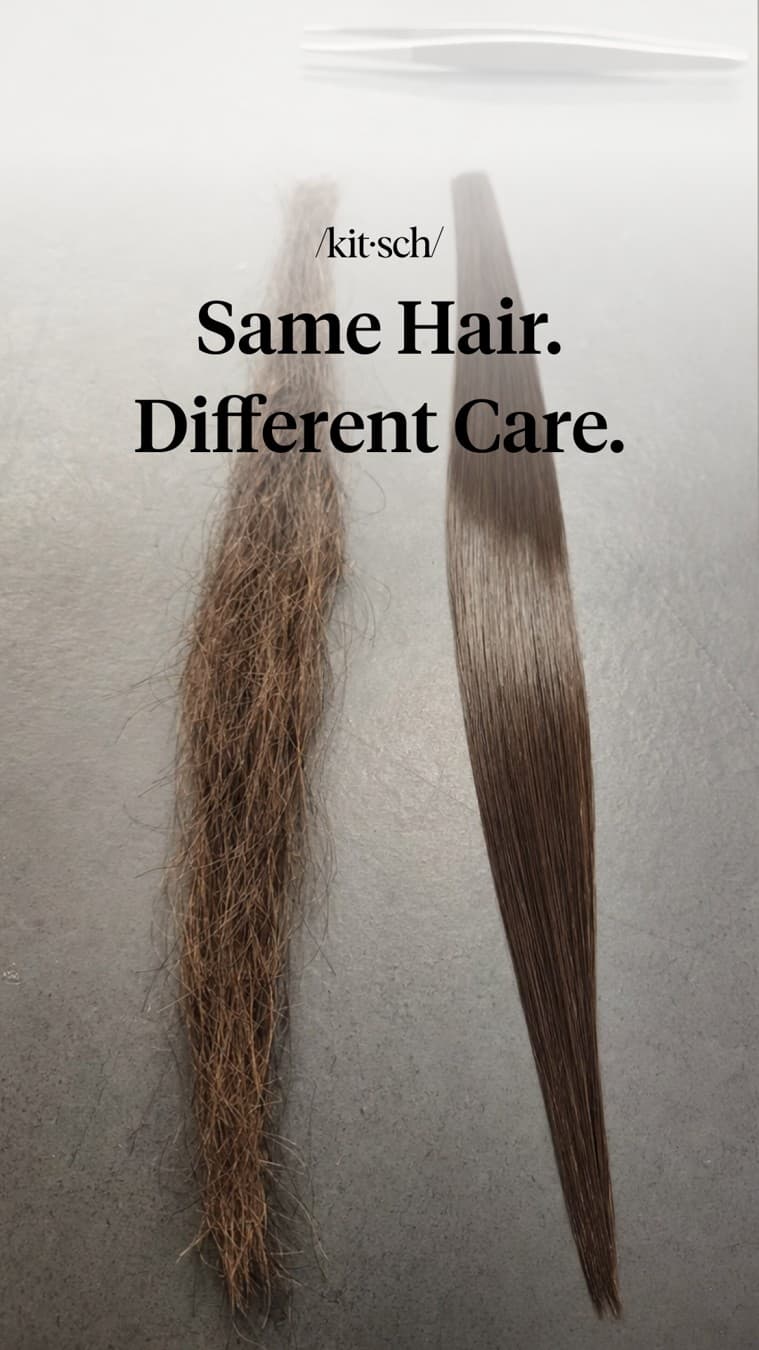 Kitsch · Before and After ad