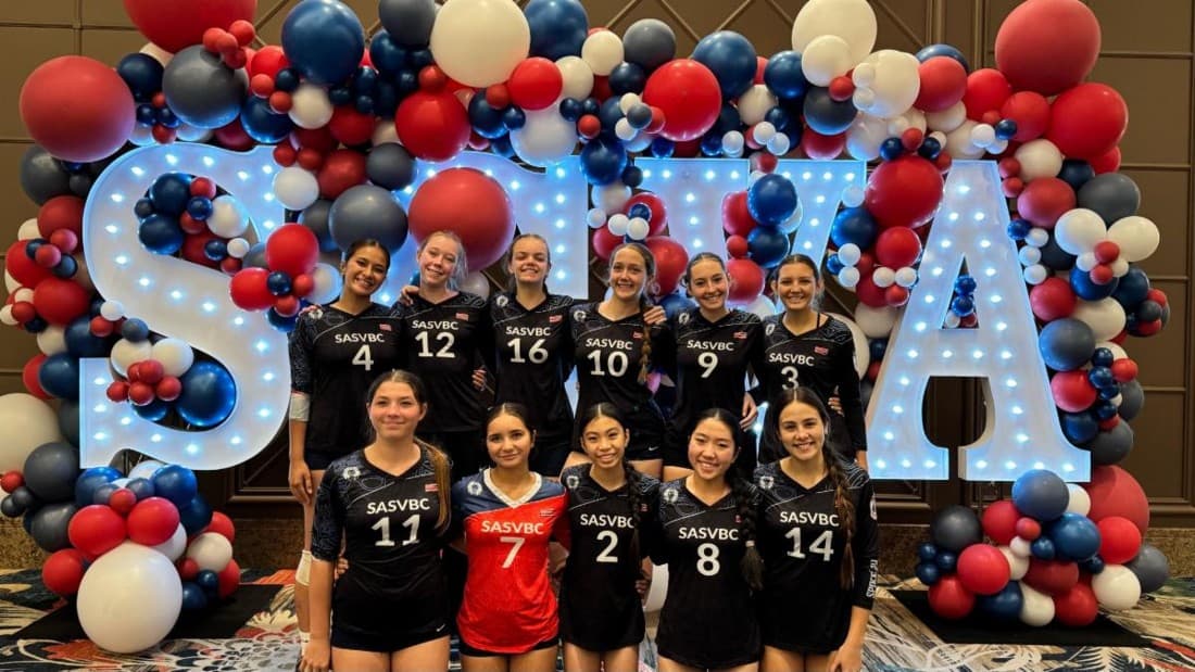 Spike and Serve Volleyball · Sign ad