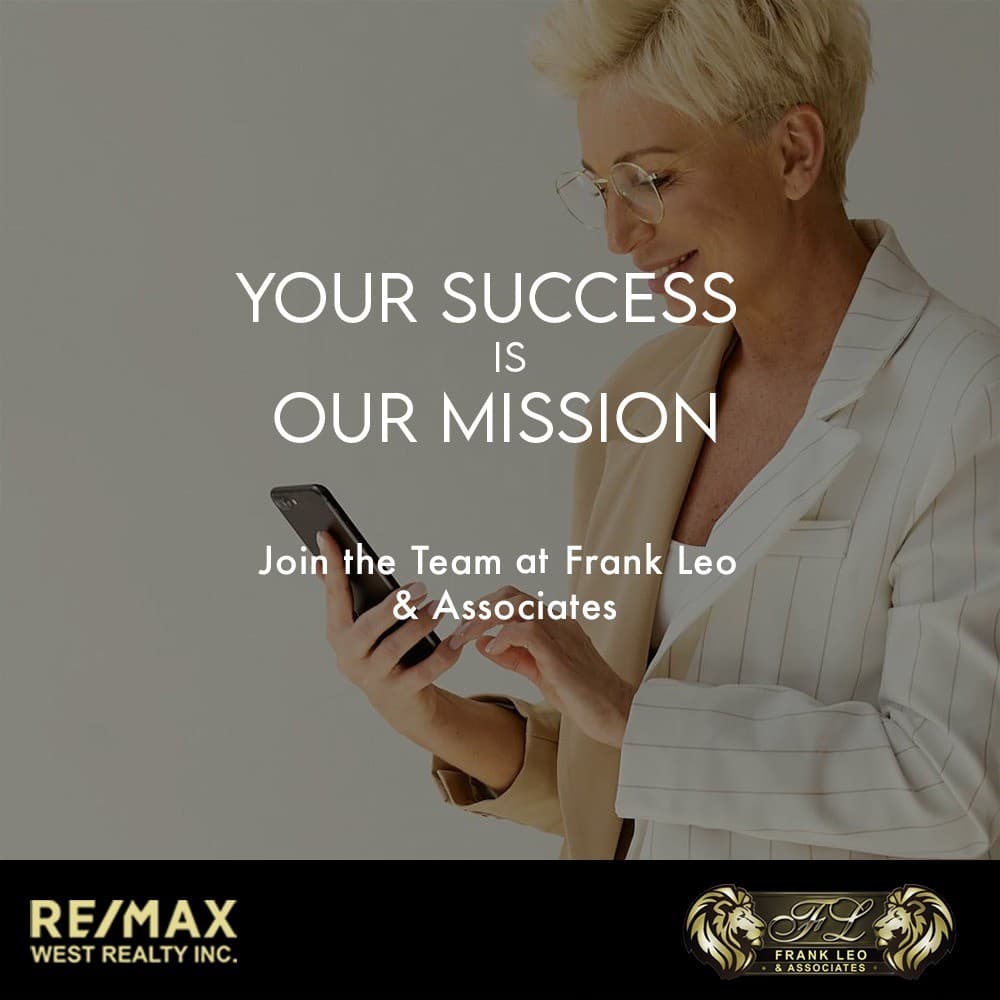 Frank Leo & Associates Re/max West Realty Inc · Editorial ad