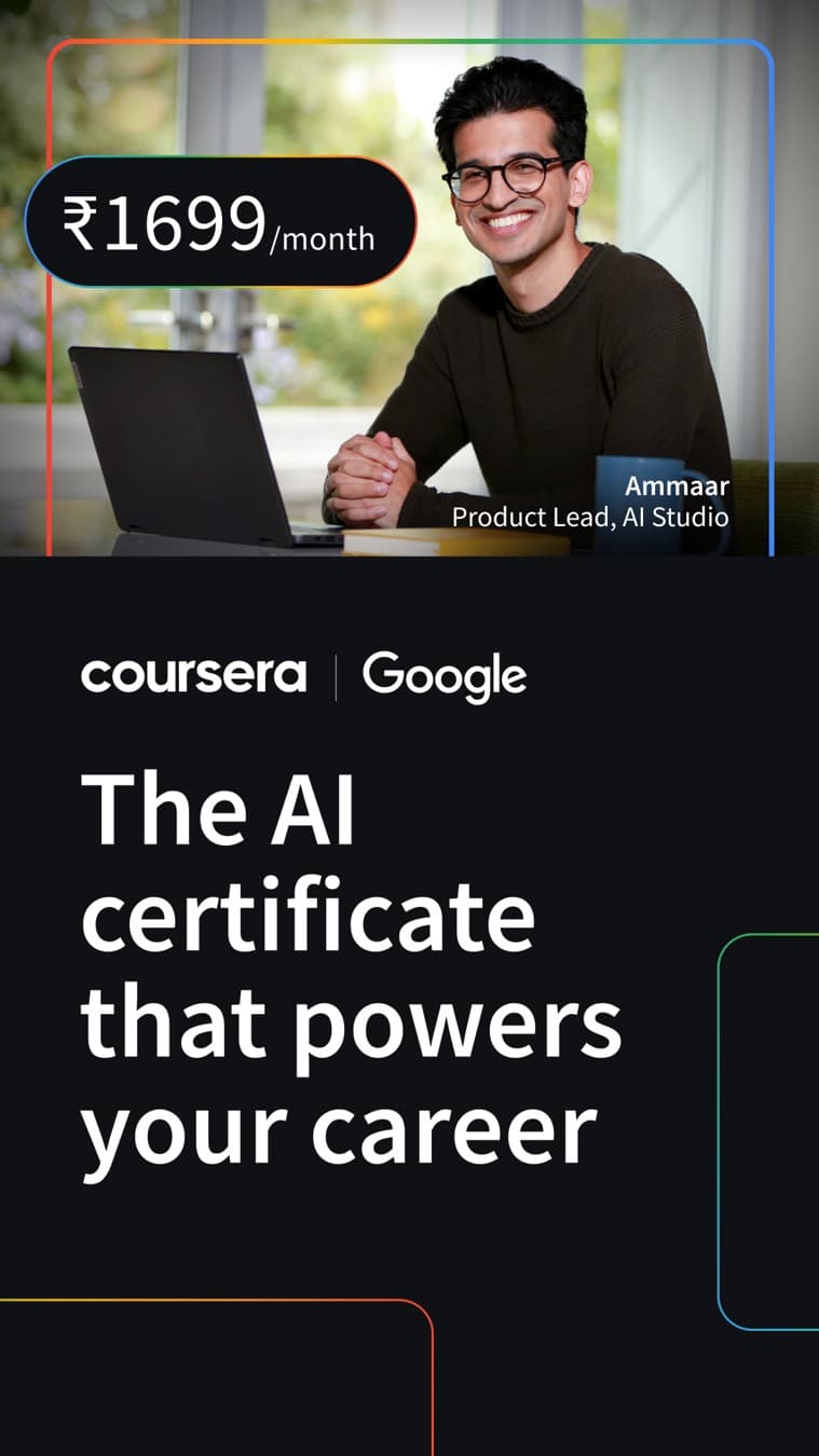 Coursera · Offer-First Banner ad