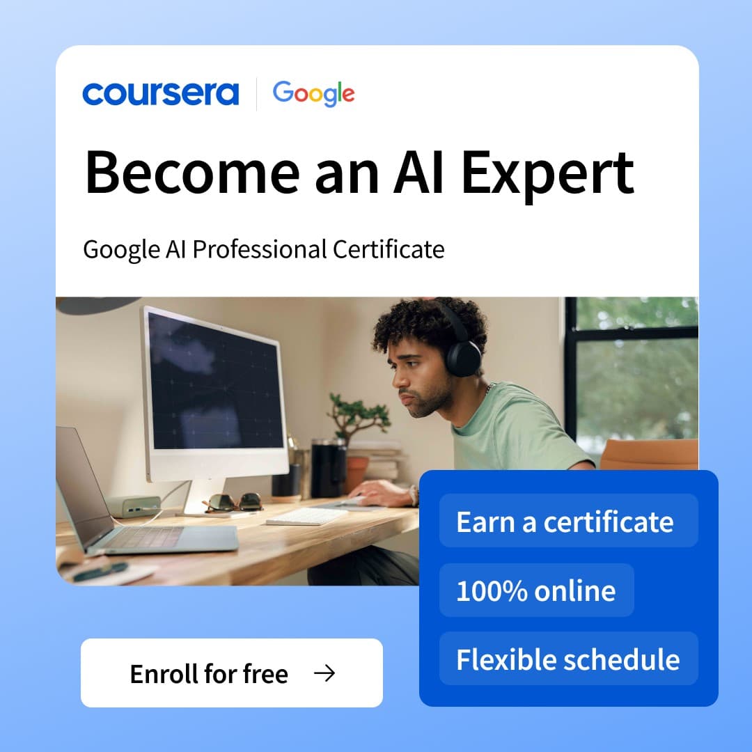 Coursera · Lifestyle Image ad