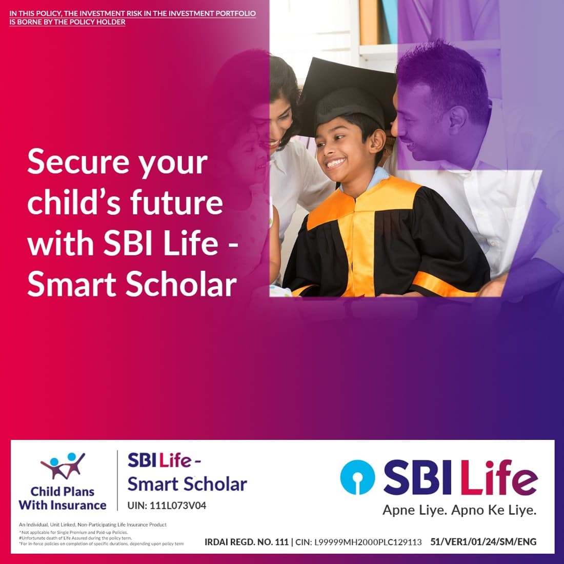 SBI Life Insurance · Editorial ad