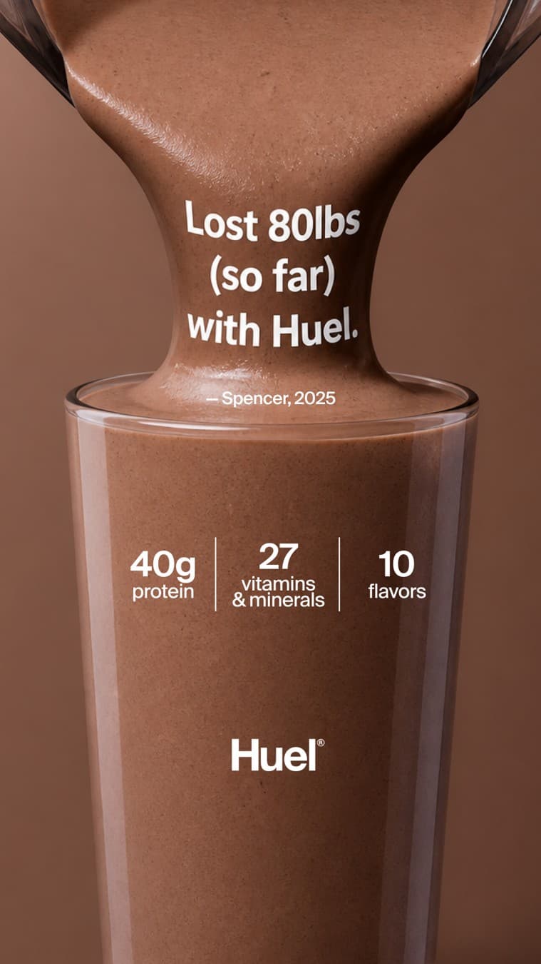 Huel · Review ad