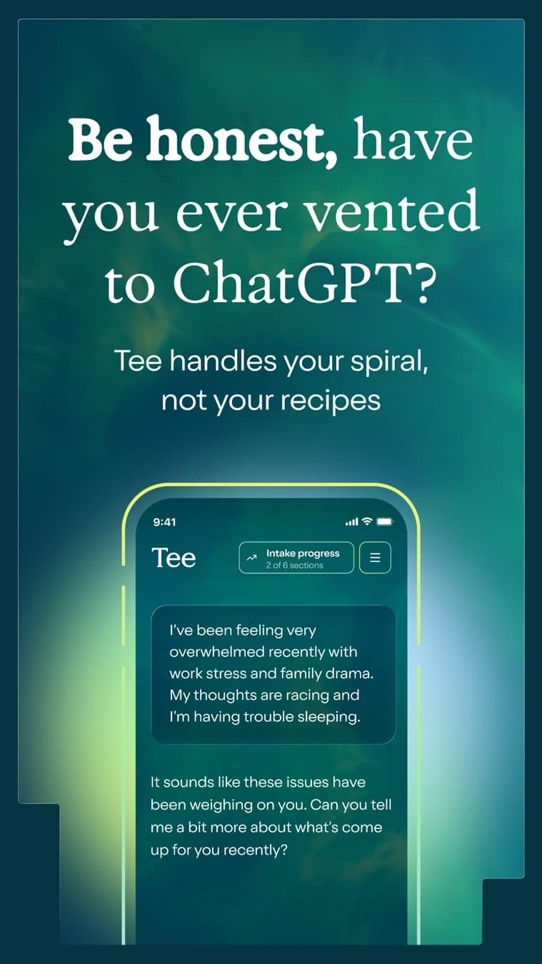 Talkspace · Text Message ad