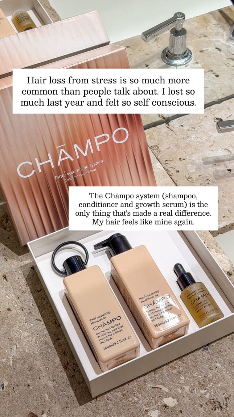 Chāmpo Haircare · UGC Overlay ad