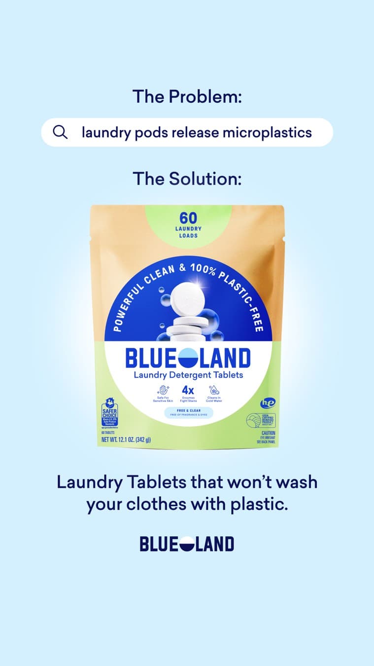 Blueland · Native Search ad