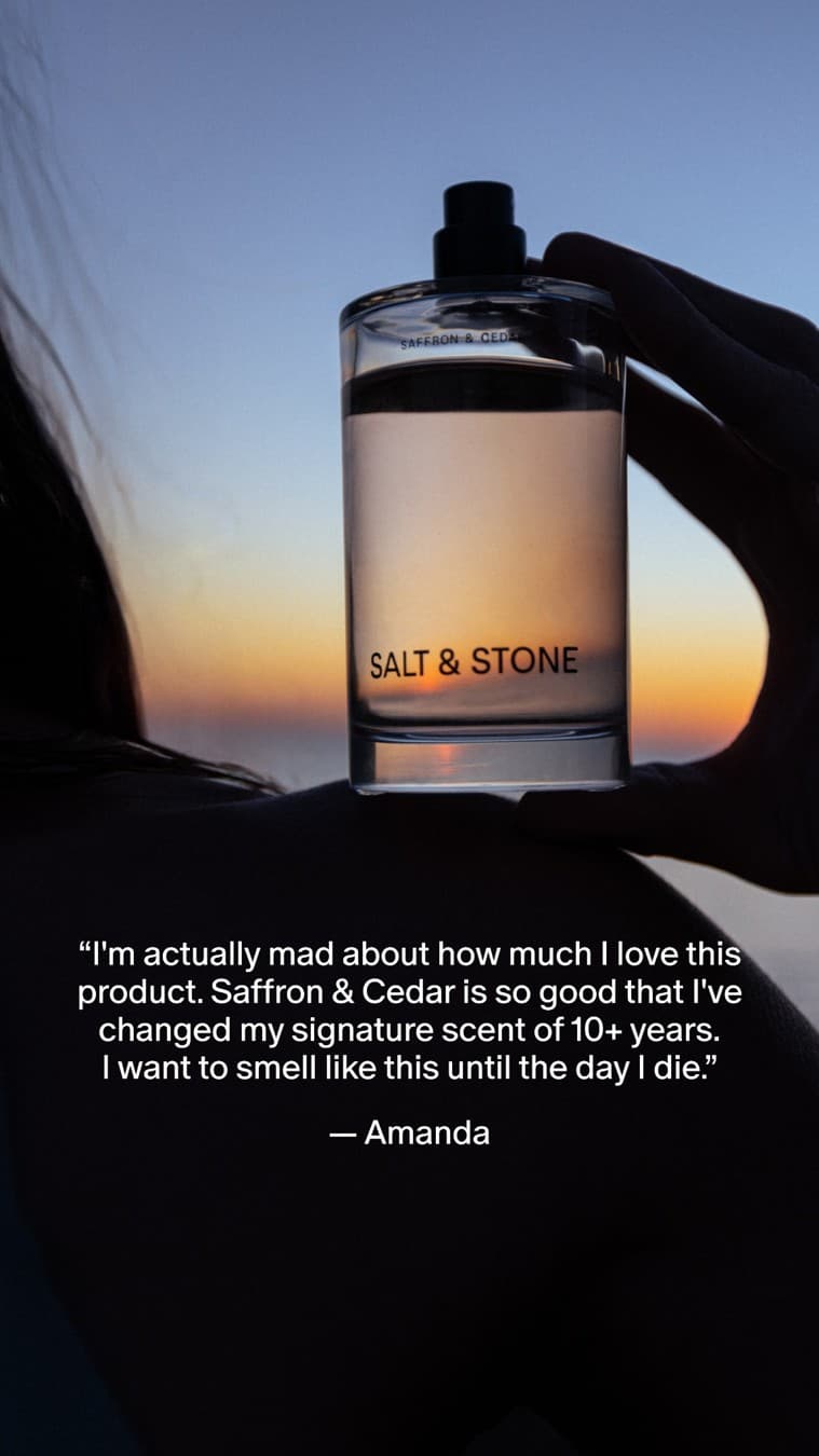 SALT & STONE · Review ad