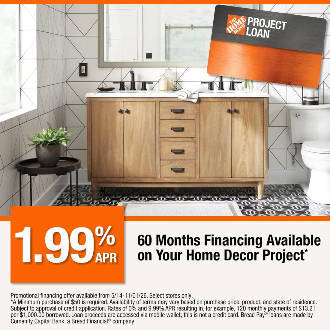 The Home Depot · Offer-First Banner ad