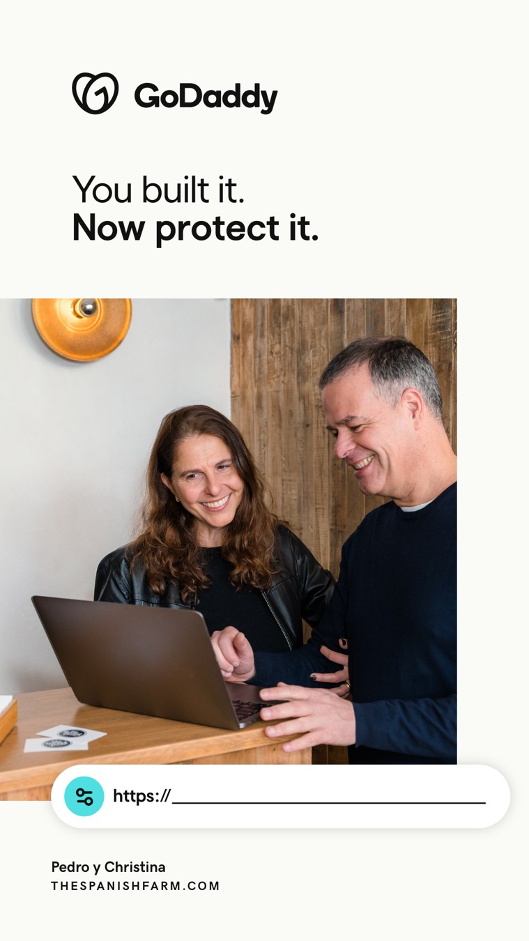 GoDaddy · Native Search ad