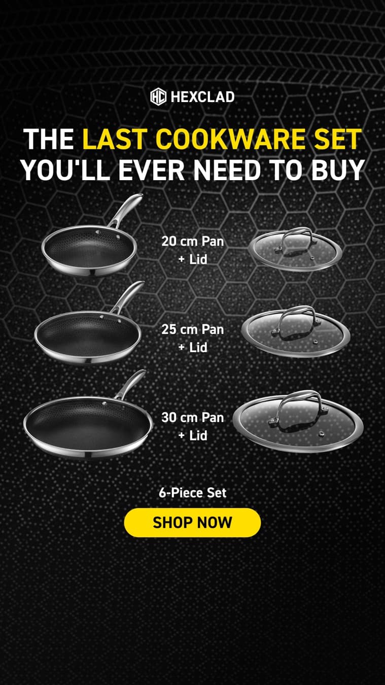 HexClad · Collage ad
