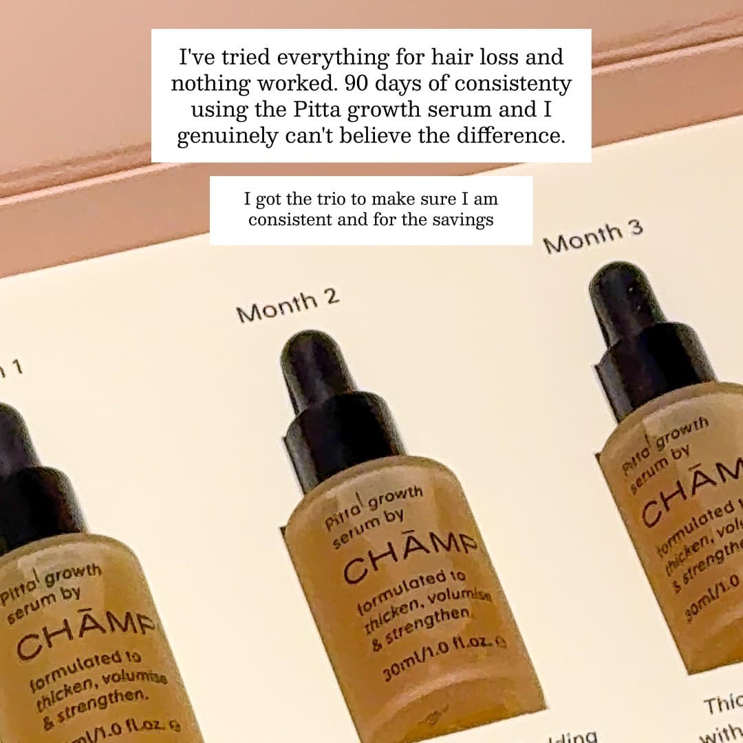 Chāmpo Haircare · UGC Overlay ad