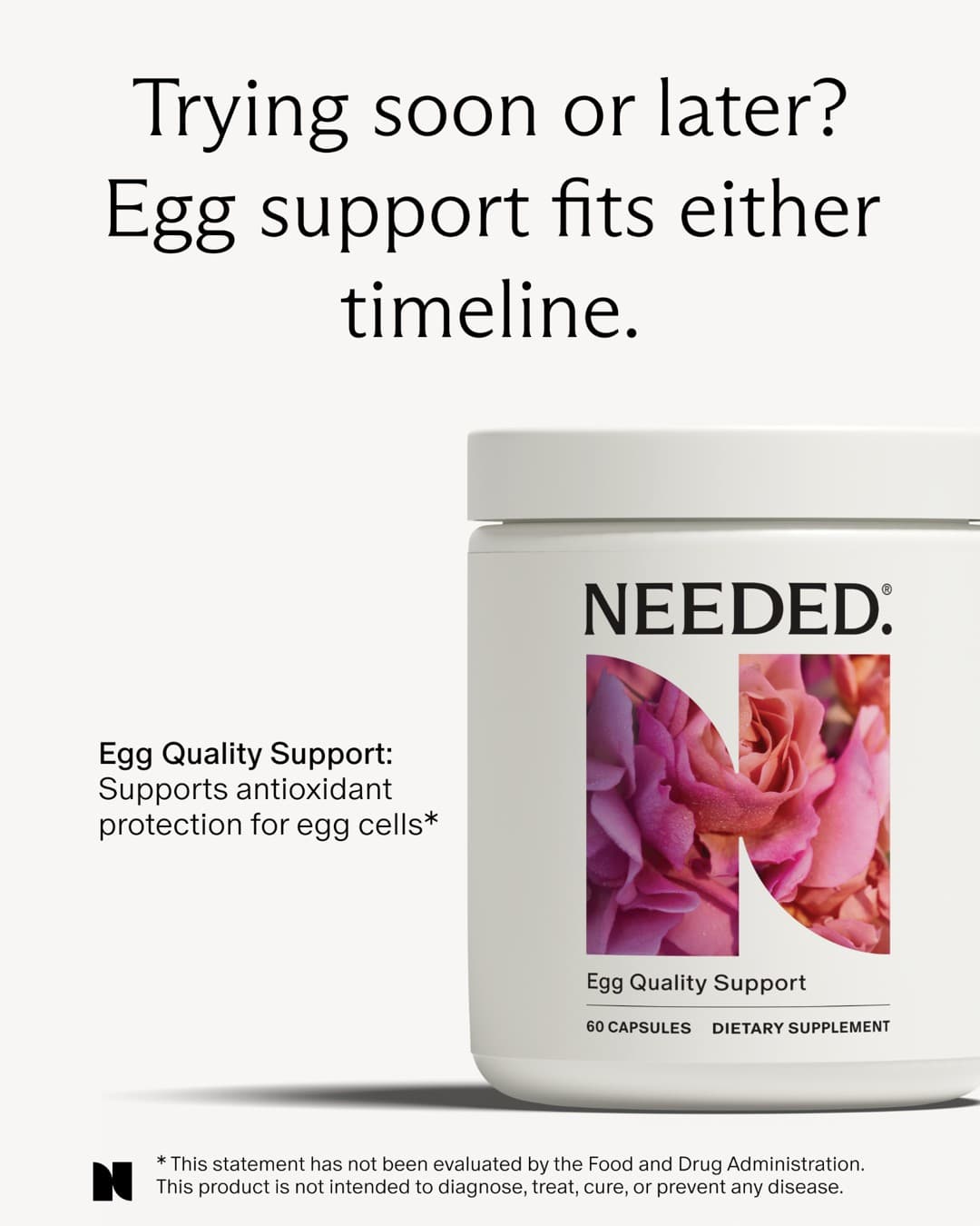 Needed. · Product Image ad