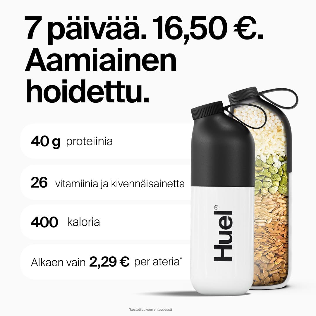 Huel · Offer-First Banner ad