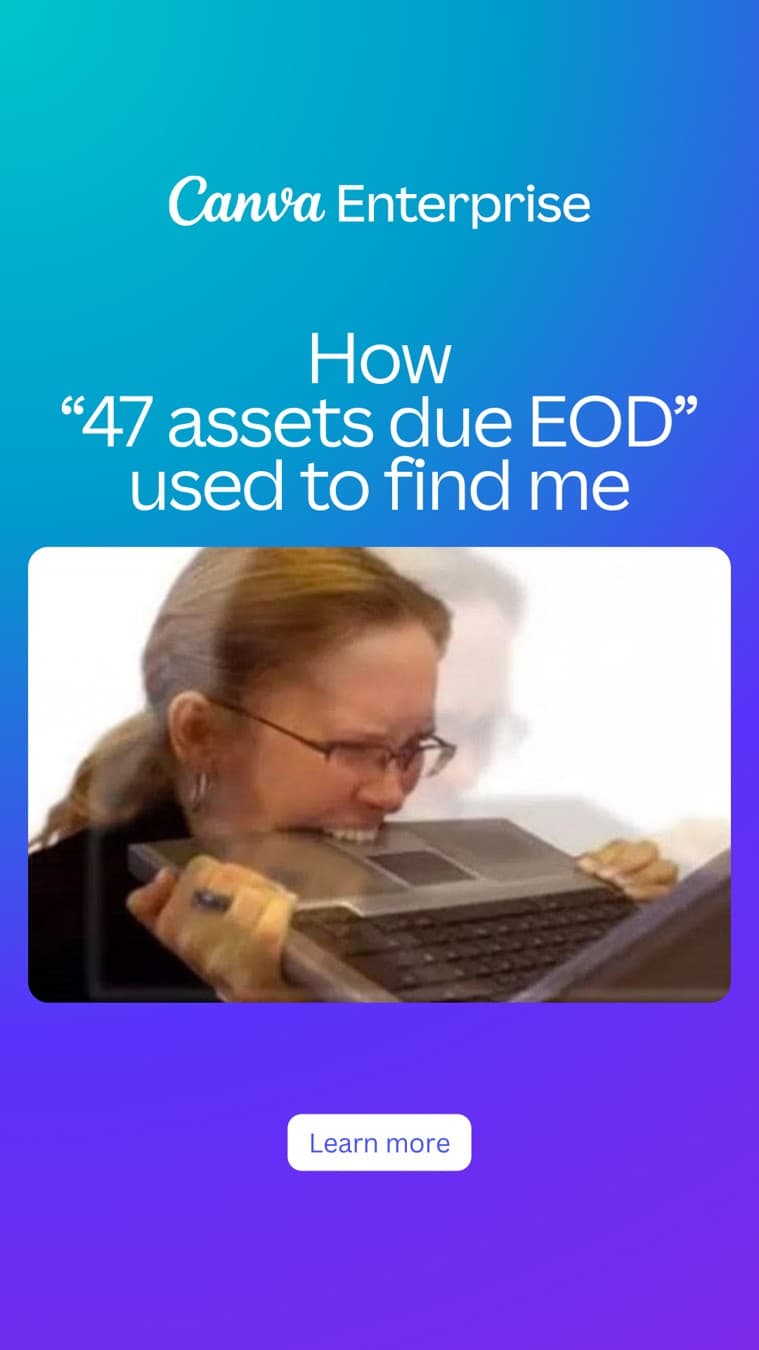 Canva · Meme ad