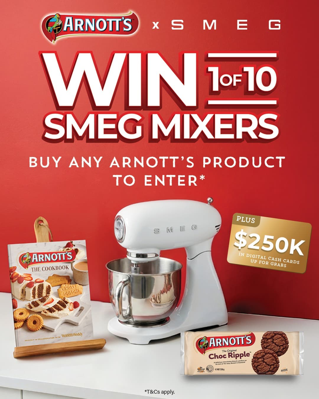 Arnott's Biscuits · Offer-First Banner ad