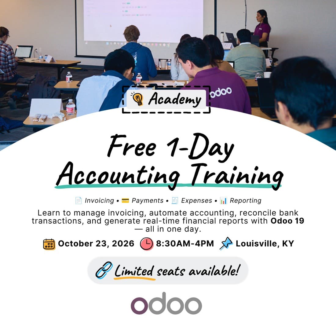 Odoo · Offer-First Banner ad