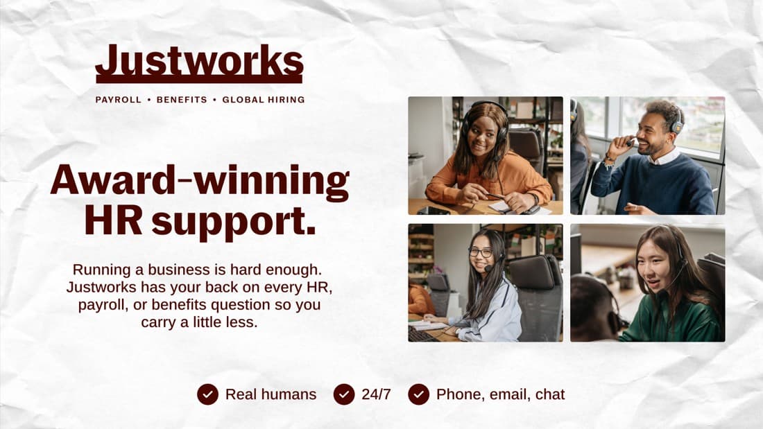 Justworks · Collage ad