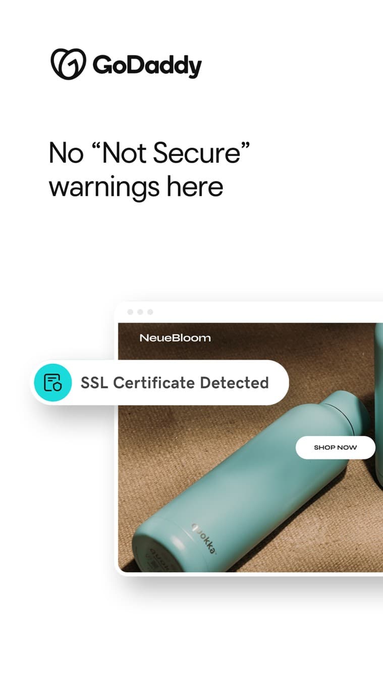 GoDaddy · Product Image ad