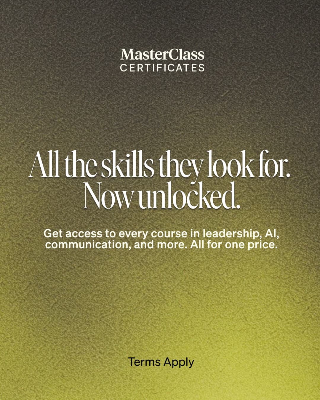 MasterClass · Other ad