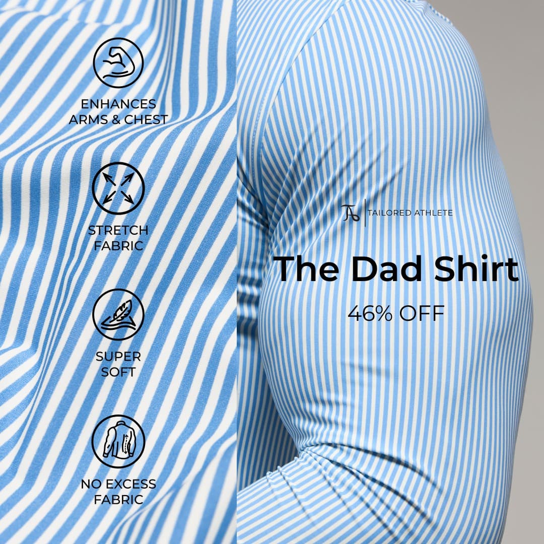Tailored Athlete · Feature Benefit Pointout ad