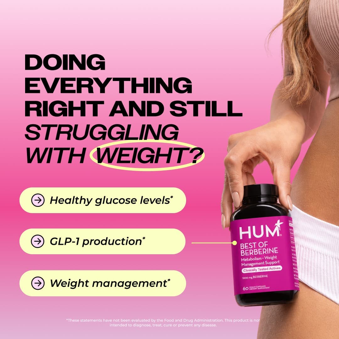 HUM Nutrition · Feature Benefit Pointout ad