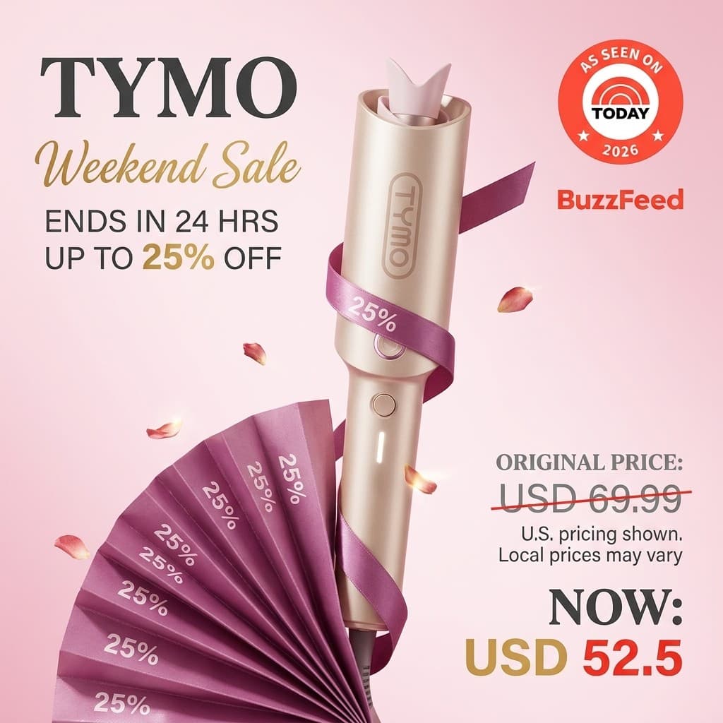 TYMO Beauty ยท Offer-First Banner ad