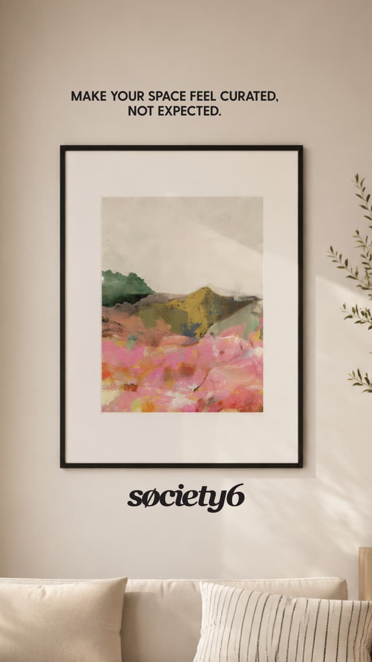 Society6 · Lifestyle Image ad