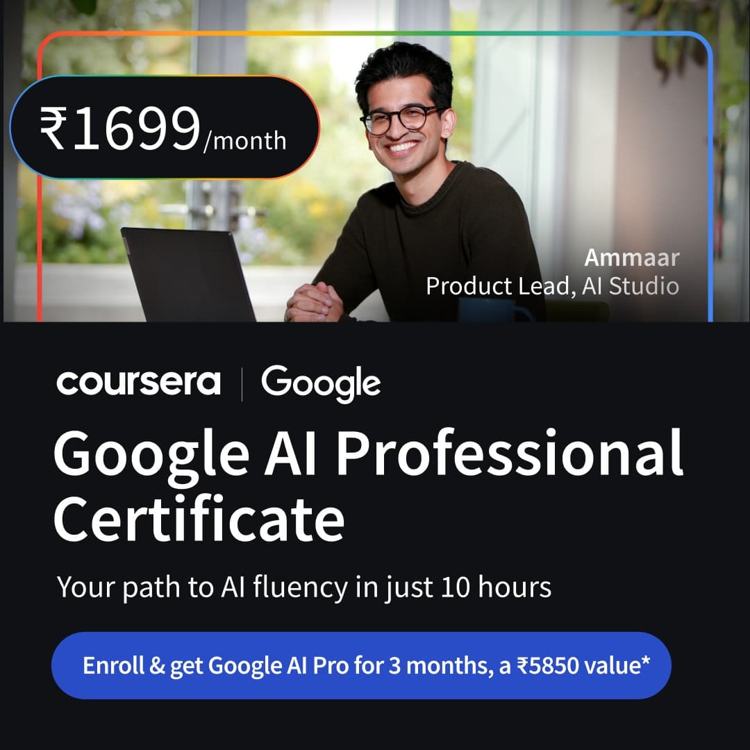Coursera · Offer-First Banner ad