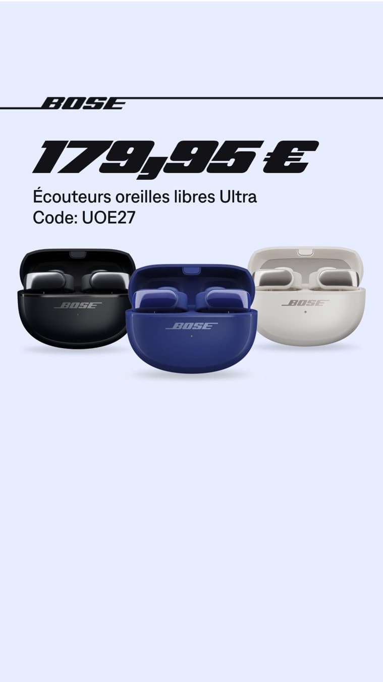 Bose · Offer-First Banner ad