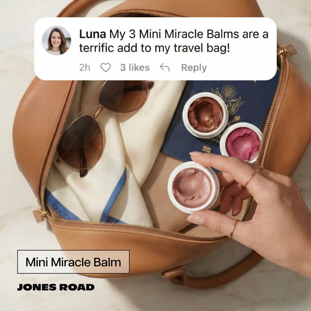 Jones Road Beauty · Social Comments ad