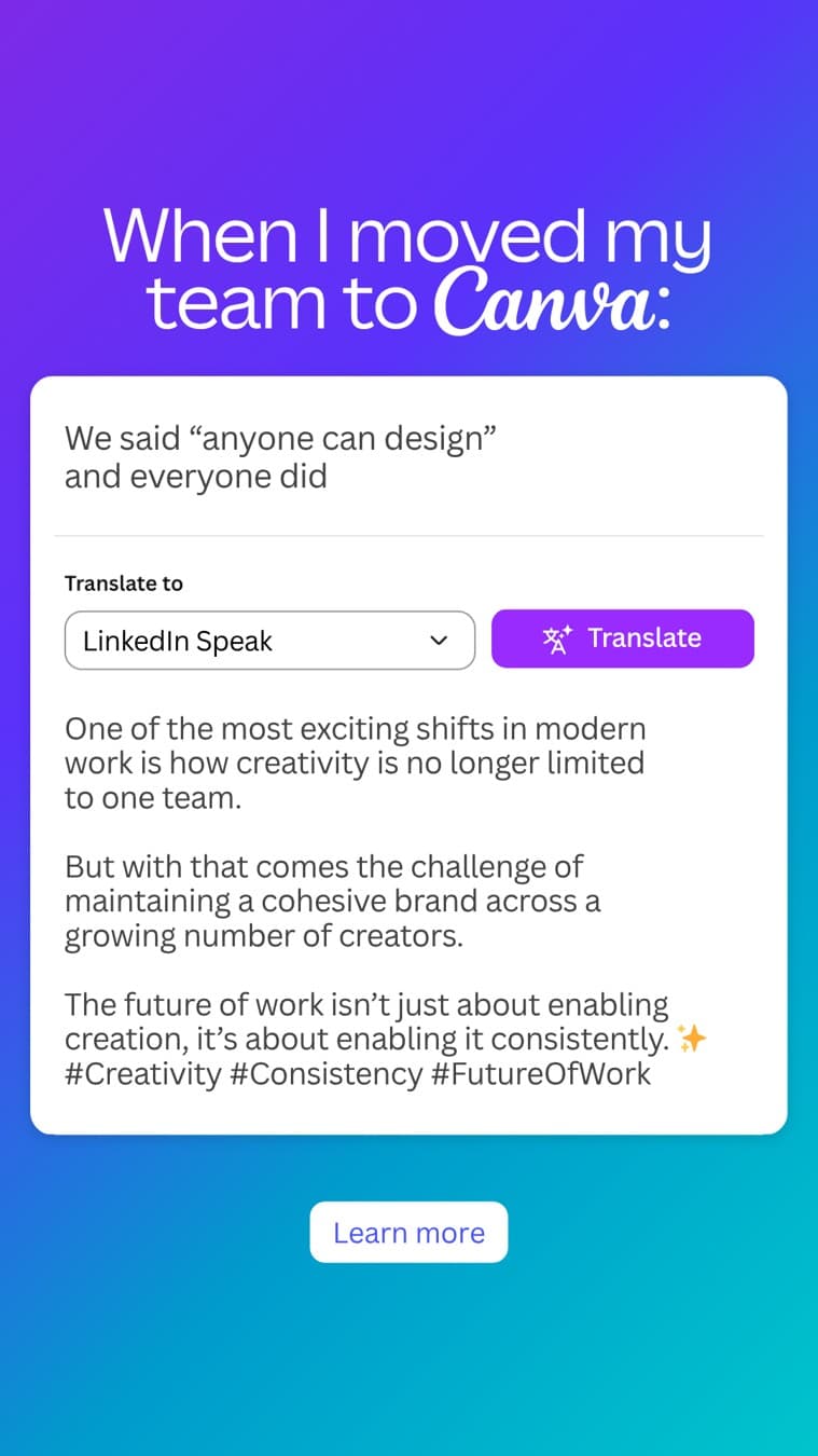 Canva · Social Media Mockup ad